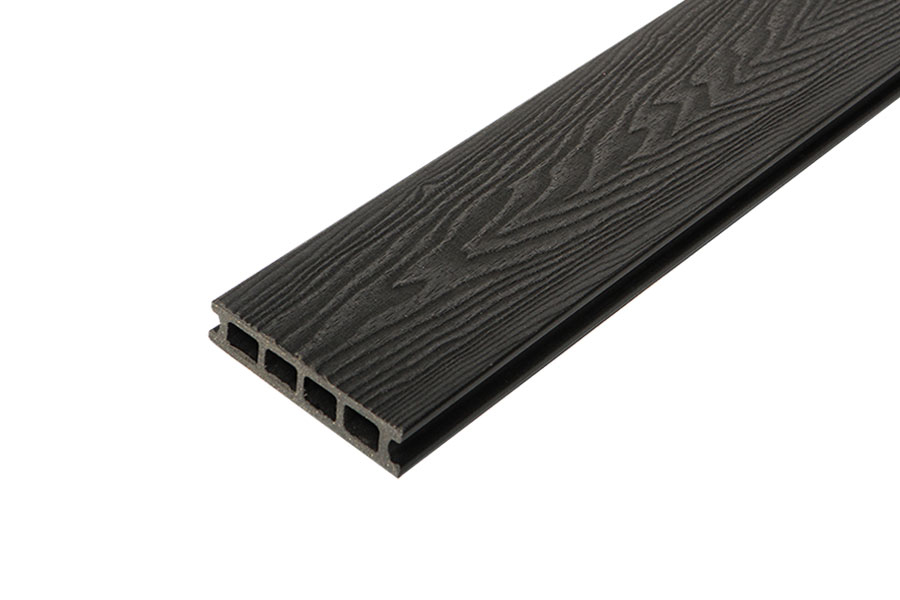 Savadeck Natur Deking Black – πλάγια όψη σανίδας