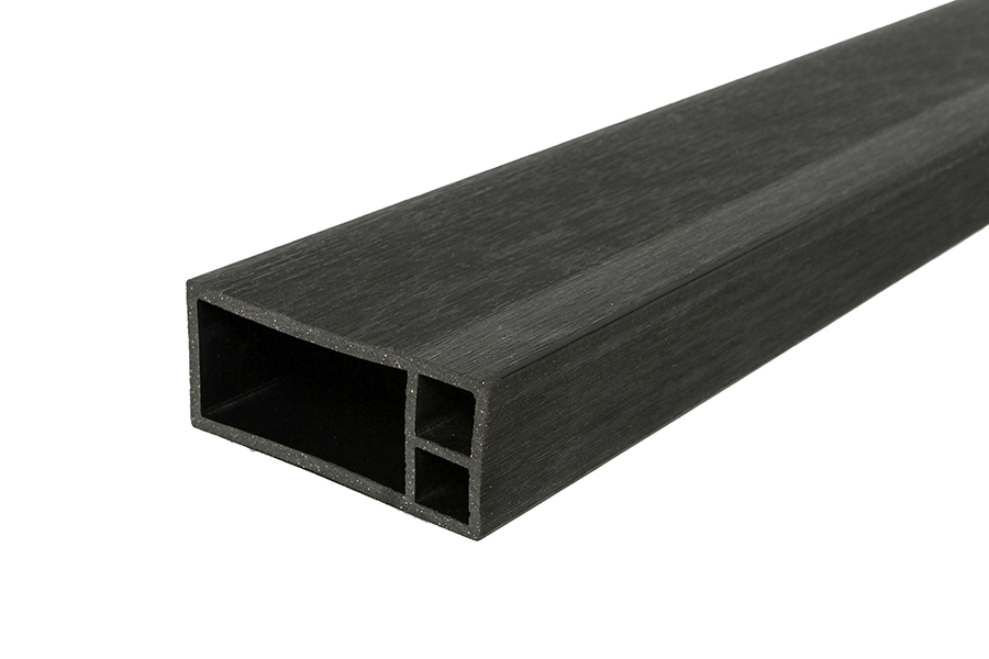 Savadeck WPC δοκάρι Black – πλάγια όψη προφίλ δοκαριού