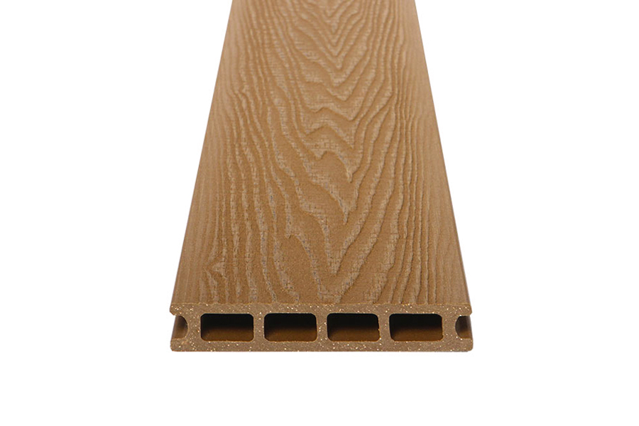 Savadeck Natur Deking Teak – εμπρόσθια όψη κοίλου προφίλ