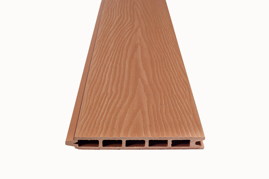 Savadeck Natur ograda Terracotta – prednji prikaz šupljeg profila