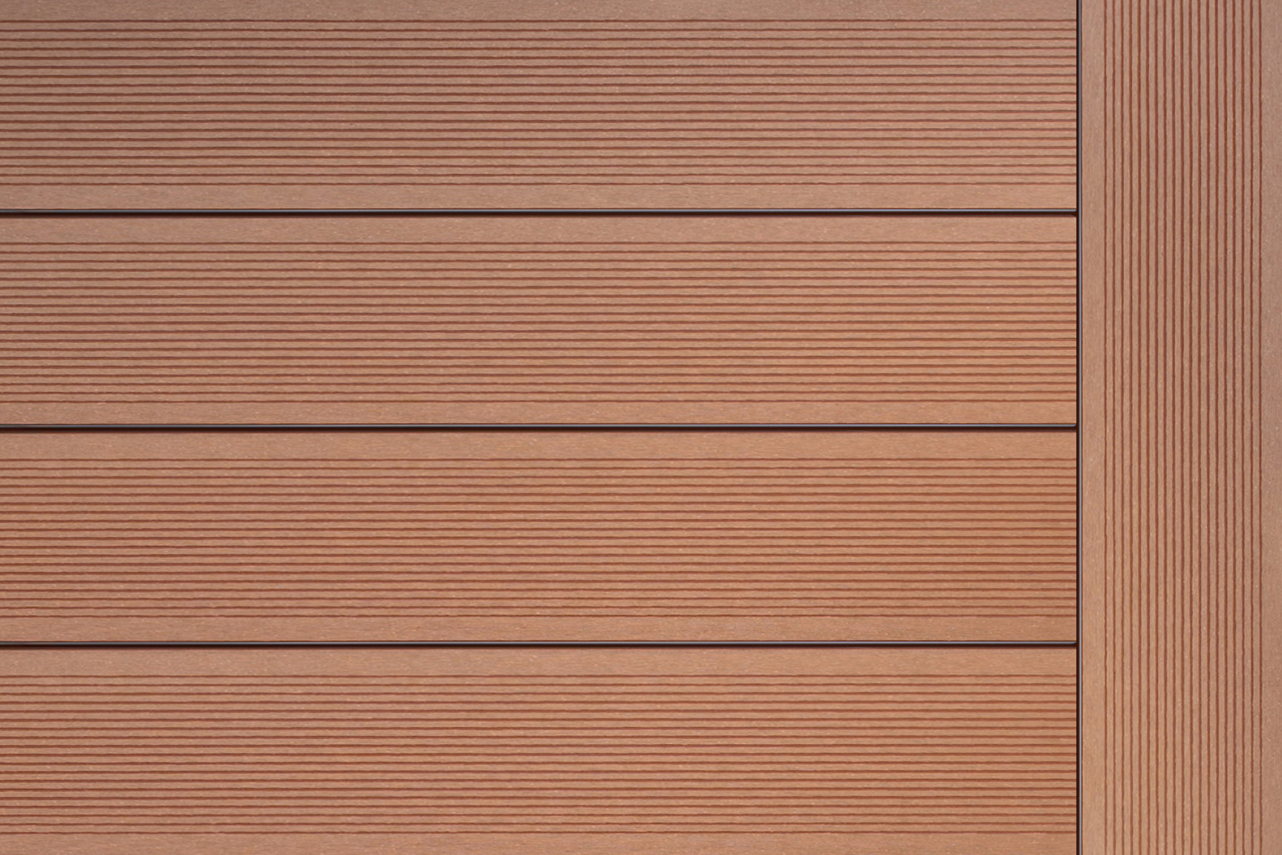 Savadeck Classic Terracotta deking – prikaz rasporeda dasaka i površinske strukture
