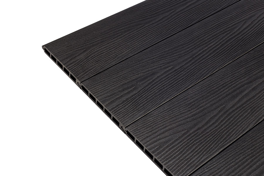 Savadeck Natur gard Black – vedere înclinată a mai multor scânduri