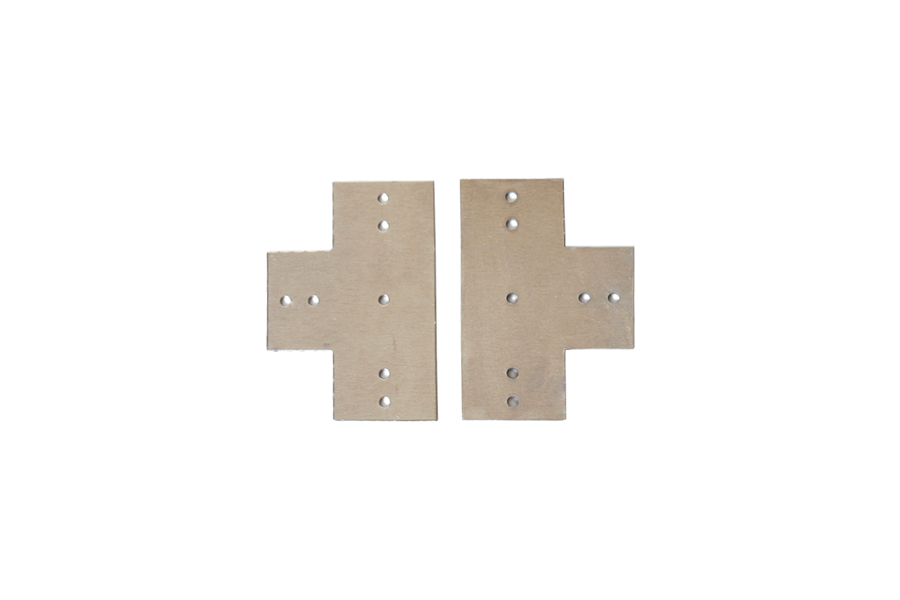 Savadeck cuplaj T din aluminiu – imagine cu două cuplaje T din aluminiu