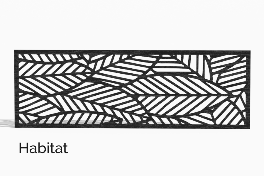 Savadeck aplicație decorativă Habitat – panou vertical