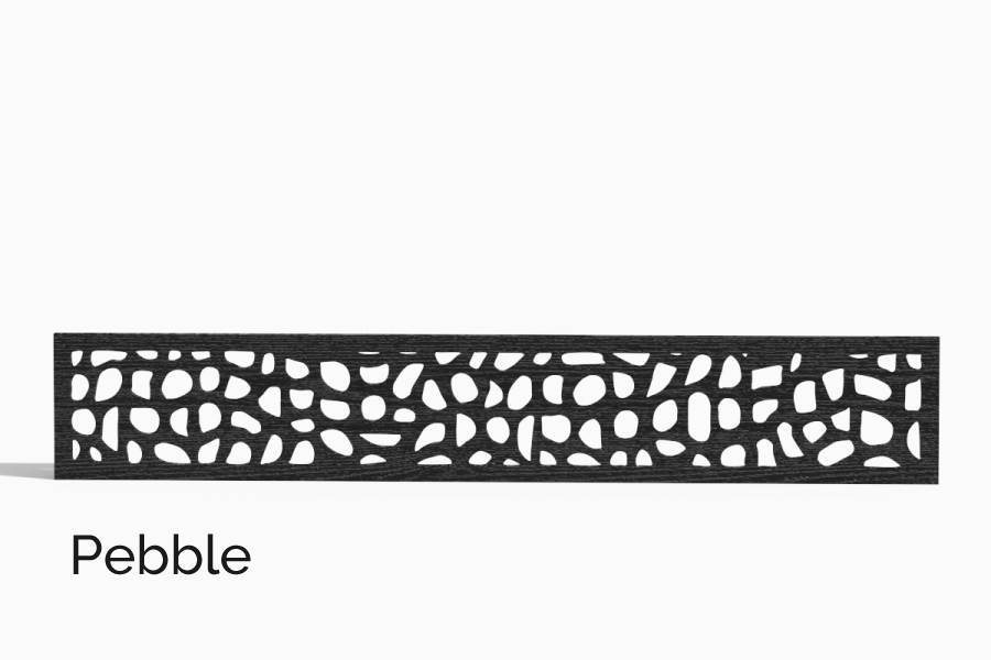 Aplikație decorativă Savadeck Pebble – panou orizontal