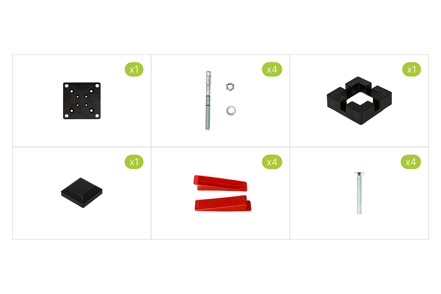 Set balustradă Savadeck – prezentare set componente