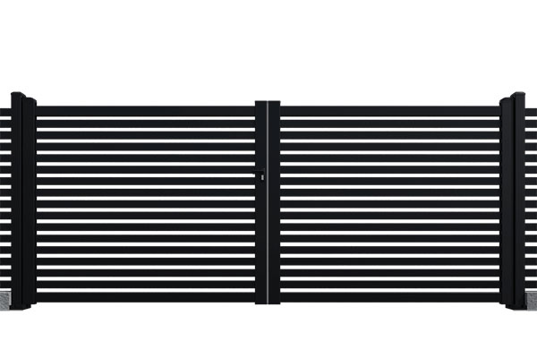 Savadeck prozorna alu vrata S – prikaz dvokrilnih vrat