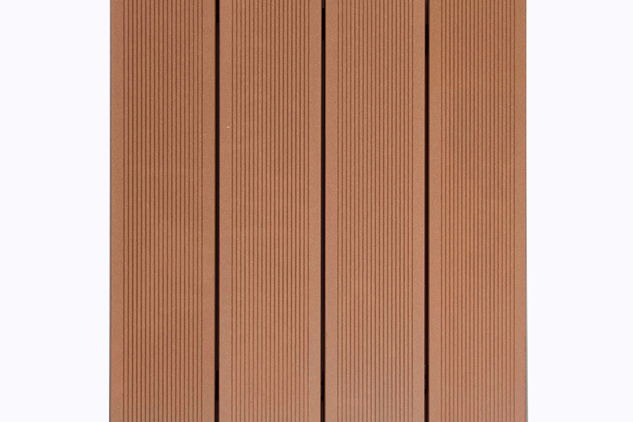 Savadeck Classic 5 Terracotta WPC deske – prikaz razporeda desk in površinske strukture